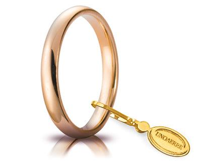 Fede Comoda mm.3,0 in oro rosa