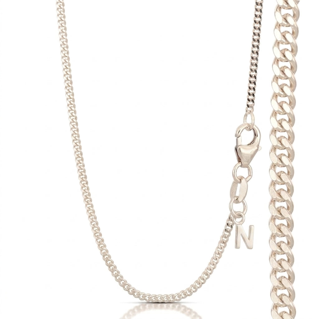 Collana Modello Grumetta in Oro 18 Carati di 5.00 Grammi, 50 centimetri.