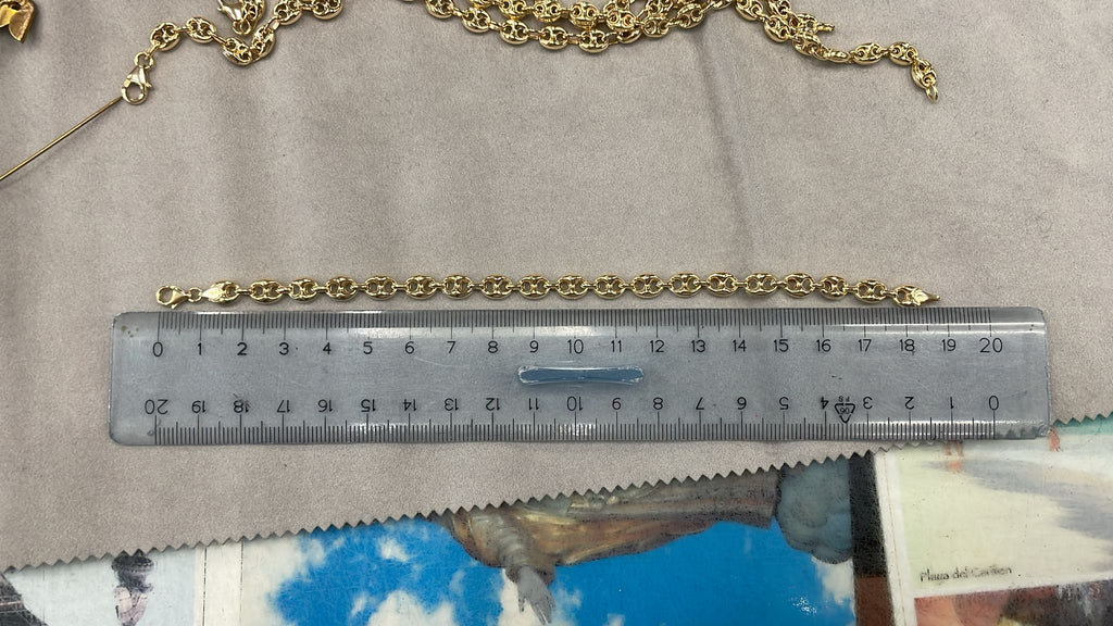 Bracciale Oro 18 Carati Modello Maglia Marina di 6.57 grammi.
