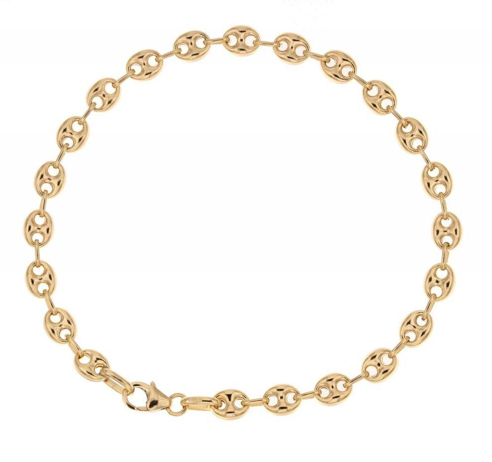 Bracciale Oro 18 Carati Modello Maglia Marina di 4.50 grammi.