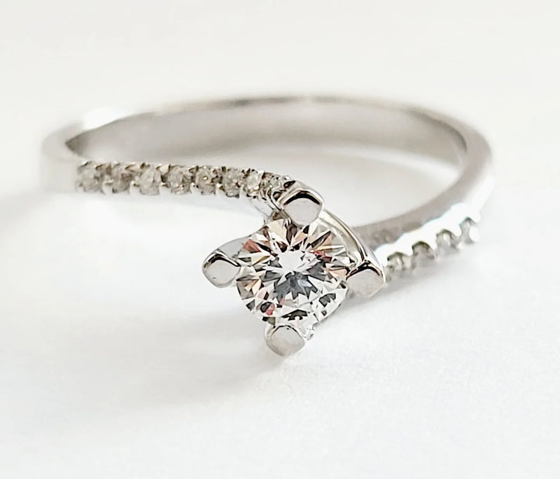 Anello Perla e Brillanti per Di Giusy