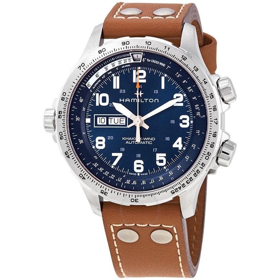 Orologio Meccanico Uomo Hamilton Khaki Aviation X-Wind Day H77765541