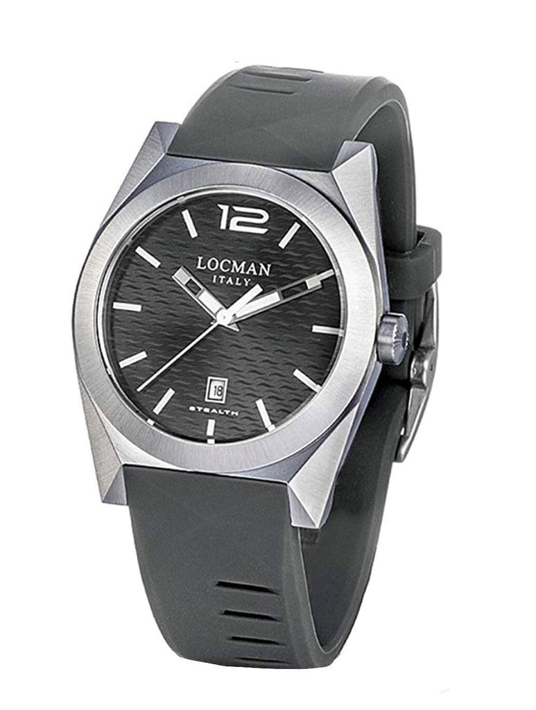 Orologio Solo Tempo Uomo Locman Nuovo Stealth 0810A07S-00GYWHSA